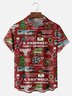 Big Size Moisture-wicking Christmas Creative GRISWOLD Chest Pocket Hawaiian Shirt