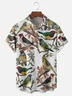 Hardaddy X Valentina Bjekovic Moisture-wicking Christmas Bird Chest Pocket Casual Shirt