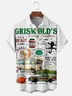 Tall Size Moisture Wicking Christmas Griswold Chest Pocket Hawaiian Shirt