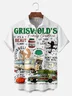 Big Size Moisture Wicking Christmas Griswold Chest Pocket Hawaiian Shirt