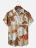 Moisture Wicking Japanese Cultural Floral Gradient Chest Pocket Hawaiian Shirt