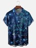 Moisture-wicking New Year Art Slogan Chest Pocket Casual Shirt