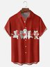 Moisture-wicking Valentine‘s Day Cats Love Chest Pocket Casual Shirt