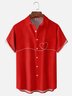 Moisture-wicking Valentine‘s Day Heart Chest Pocket Casual Shirt