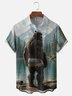 Moisture-wicking Sexy Bigfoot Parody Chest Pocket Hawaiian Shirt