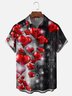 Moisture Wicking Valentine's Day Heart Chest Pocket Holiday Hawaiian Shirt